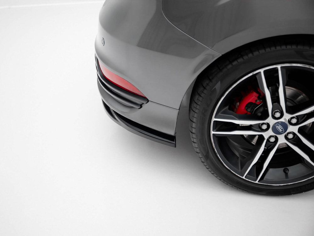 Rear Side Splitters V.3 compatible with Ford Focus ST Mk3 Facelift