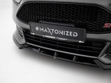 Front Splitter V.6 compatible with Ford Focus ST Mk3 Facelift
