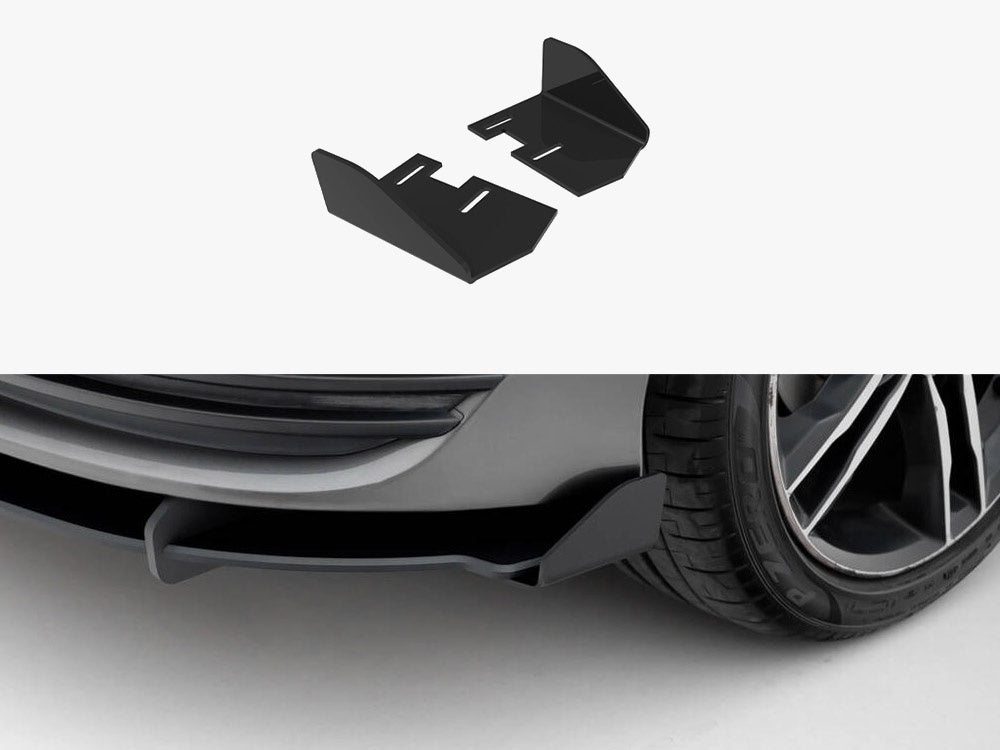 Rear Side Flaps compatible with Ford Focus ST Mk3 Facelift