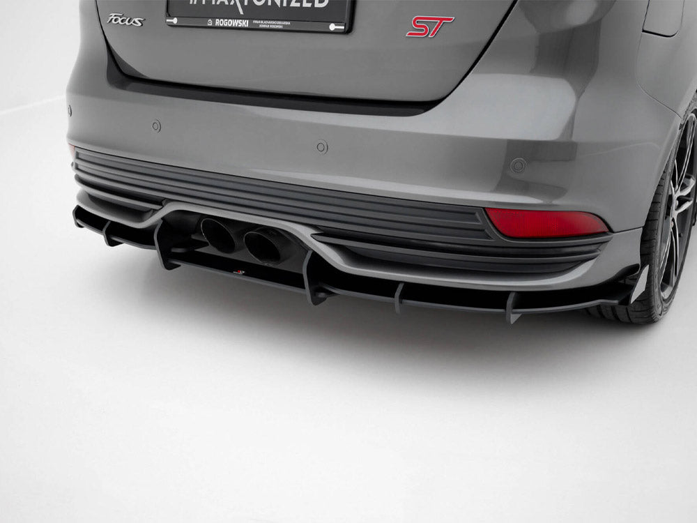 Rear Side Flaps compatible with Ford Focus ST Mk3 Facelift