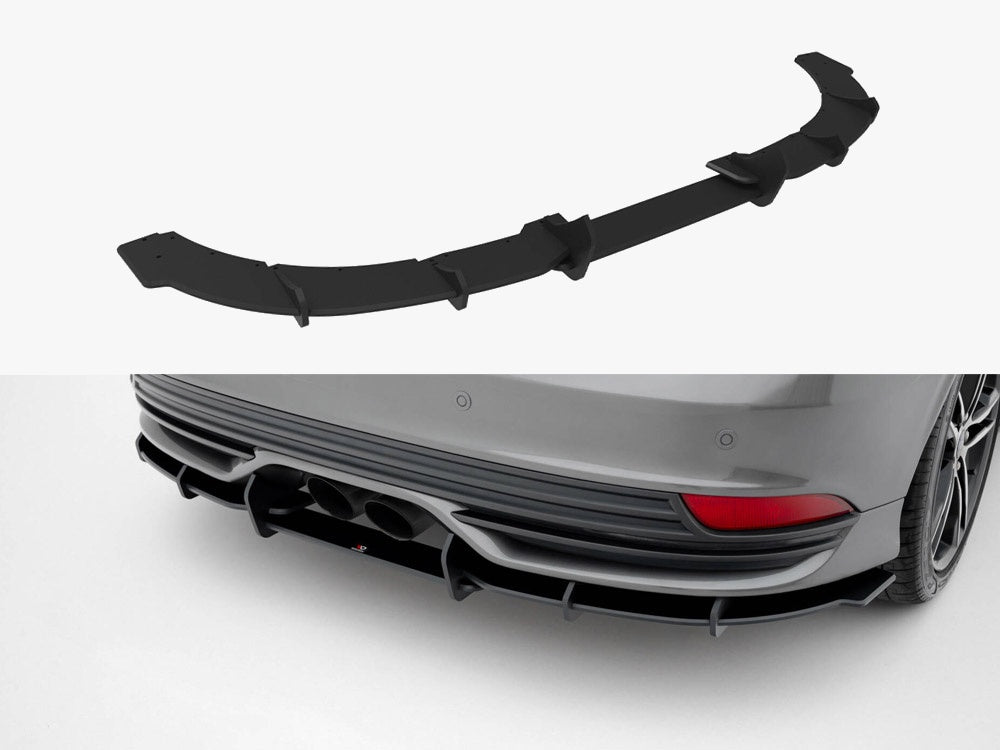 Street PRO Rear Diffuser compatible with Ford Focus ST Mk3 Facelift