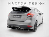 Street PRO Rear Diffuser compatible with Ford Focus ST Mk3 Facelift