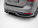 Street PRO Rear Diffuser compatible with Ford Focus ST Mk3 Facelift