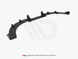 Street PRO Rear Diffuser + Flaps compatible with Ford Focus ST Mk3 Facelift
