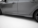 Street PRO Side Skirts Diffusers compatible with Ford Focus ST Mk3 Facelift
