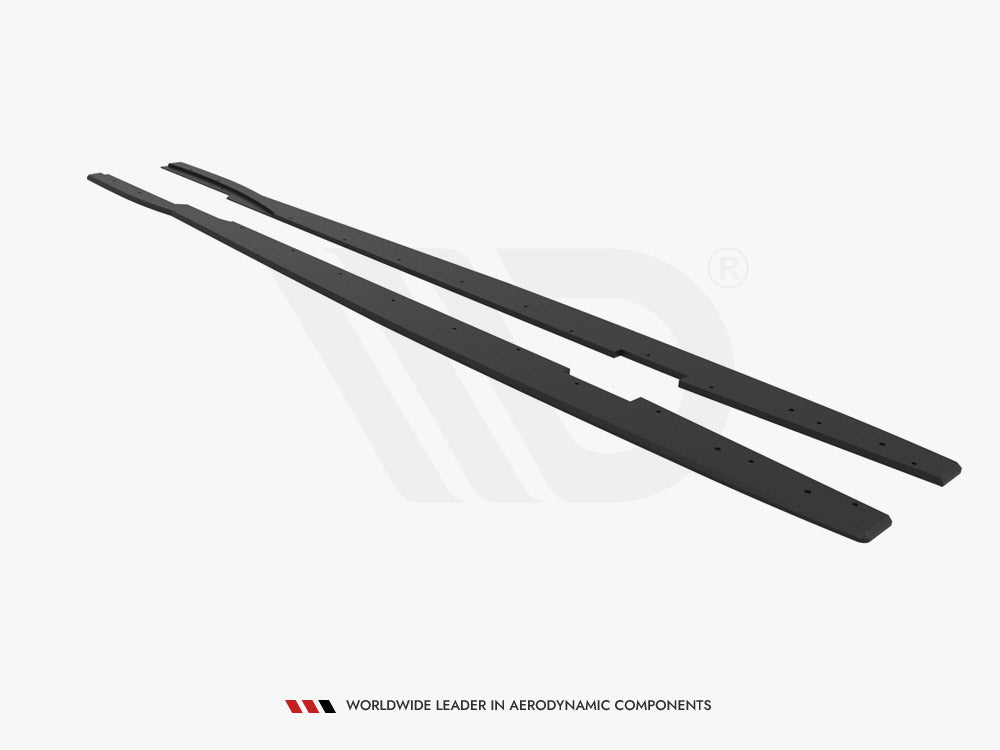 Street PRO Side Skirts Diffusers compatible with Ford Focus ST Mk3 Facelift