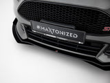 Street PRO Front Splitter + Flaps compatible with Ford Focus ST Mk3 Facelift