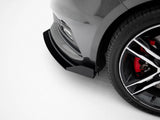 Street PRO Front Splitter + Flaps compatible with Ford Focus ST Mk3 Facelift