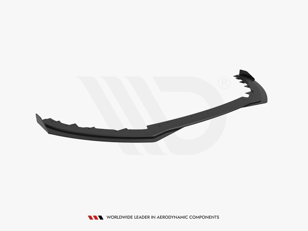 Street PRO Front Splitter + Flaps compatible with Ford Focus ST Mk3 Facelift