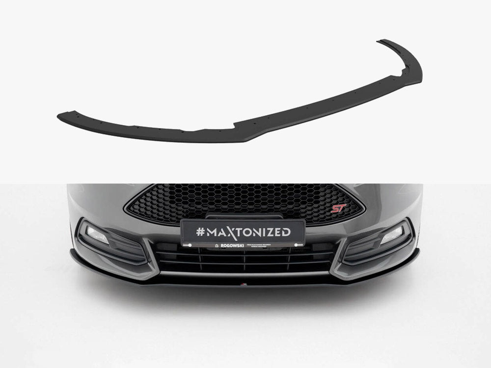 Street PRO Front Splitter compatible with Ford Focus ST Mk3 Facelift