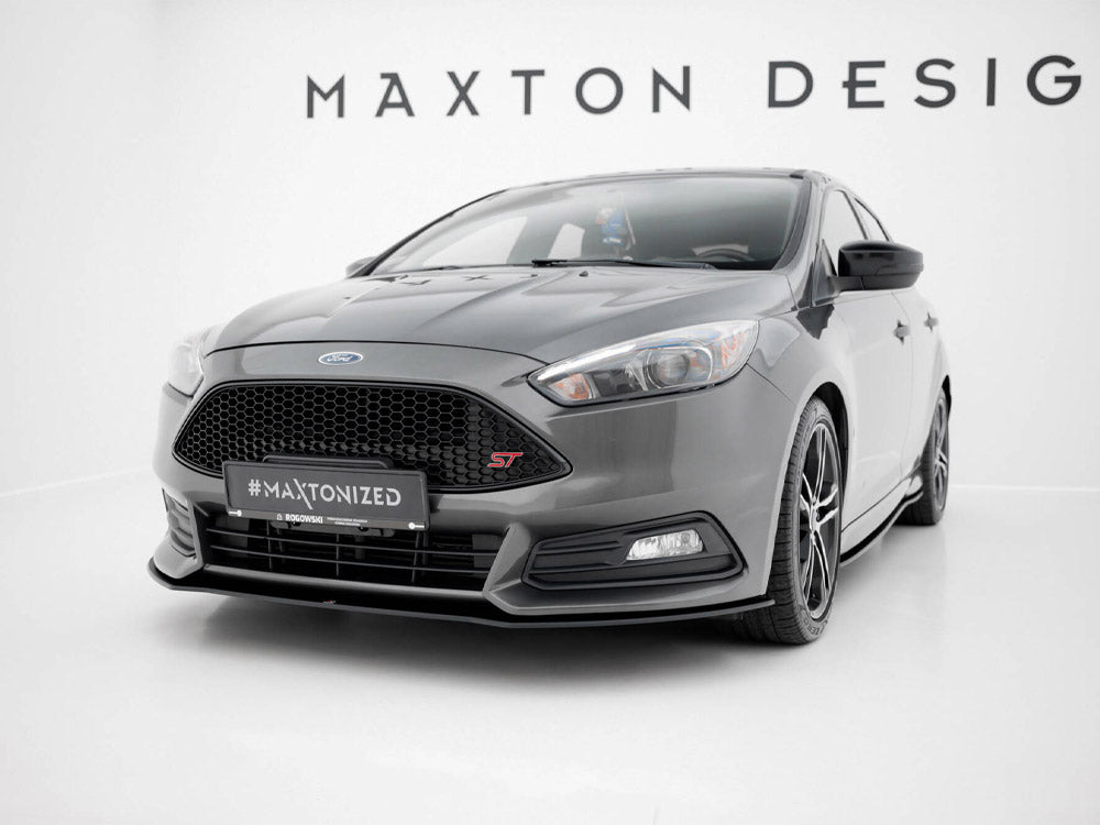 Street PRO Front Splitter compatible with Ford Focus ST Mk3 Facelift