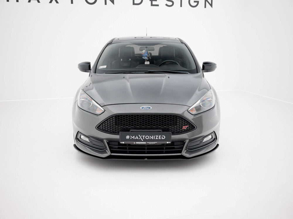 Street PRO Front Splitter compatible with Ford Focus ST Mk3 Facelift