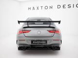 Carbon Spoiler With Internal Brackets Uprights compatible with Mercedes-Benz CLA Coupe C118 / C118 Facelift