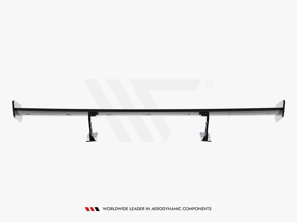 Carbon Spoiler With Internal Brackets Uprights compatible with Mercedes-Benz CLA Coupe C118 / C118 Facelift