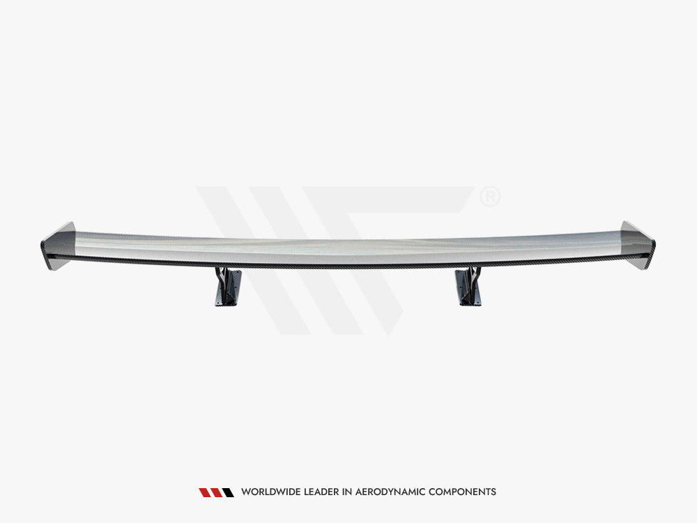 Carbon Spoiler With Internal Brackets Uprights compatible with Mercedes-Benz CLA Coupe C118 / C118 Facelift