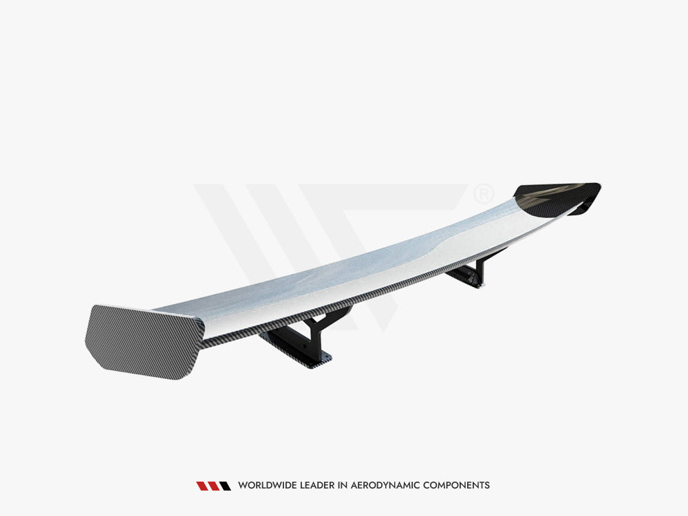 Carbon Spoiler With Internal Brackets Uprights compatible with Mercedes-Benz CLA Coupe C118 / C118 Facelift