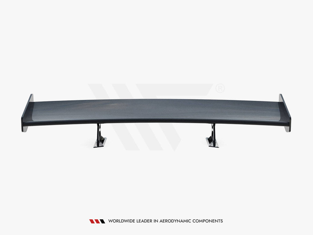 Carbon Spoiler With Internal Brackets Uprights compatible with Mercedes-Benz CLA Coupe C118 / C118 Facelift