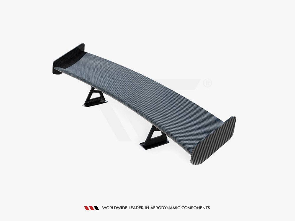 Carbon Spoiler With Internal Brackets Uprights compatible with Mercedes-Benz CLA Coupe C118 / C118 Facelift