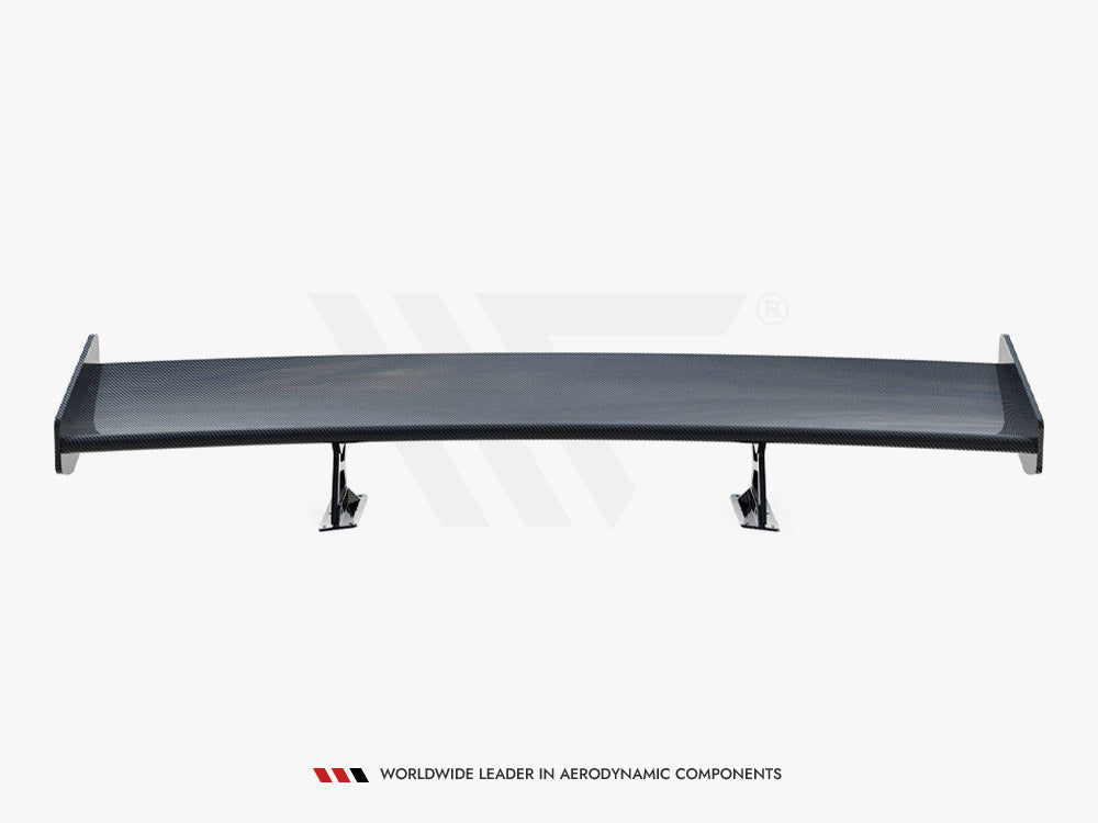 Carbon Spoiler With Internal Brackets Uprights compatible with Mercedes-Benz CLA Coupe C118 / C118 Facelift