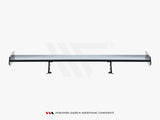 Carbon Spoiler With Internal Brackets Uprights compatible with Mercedes-Benz CLA Coupe C118 / C118 Facelift