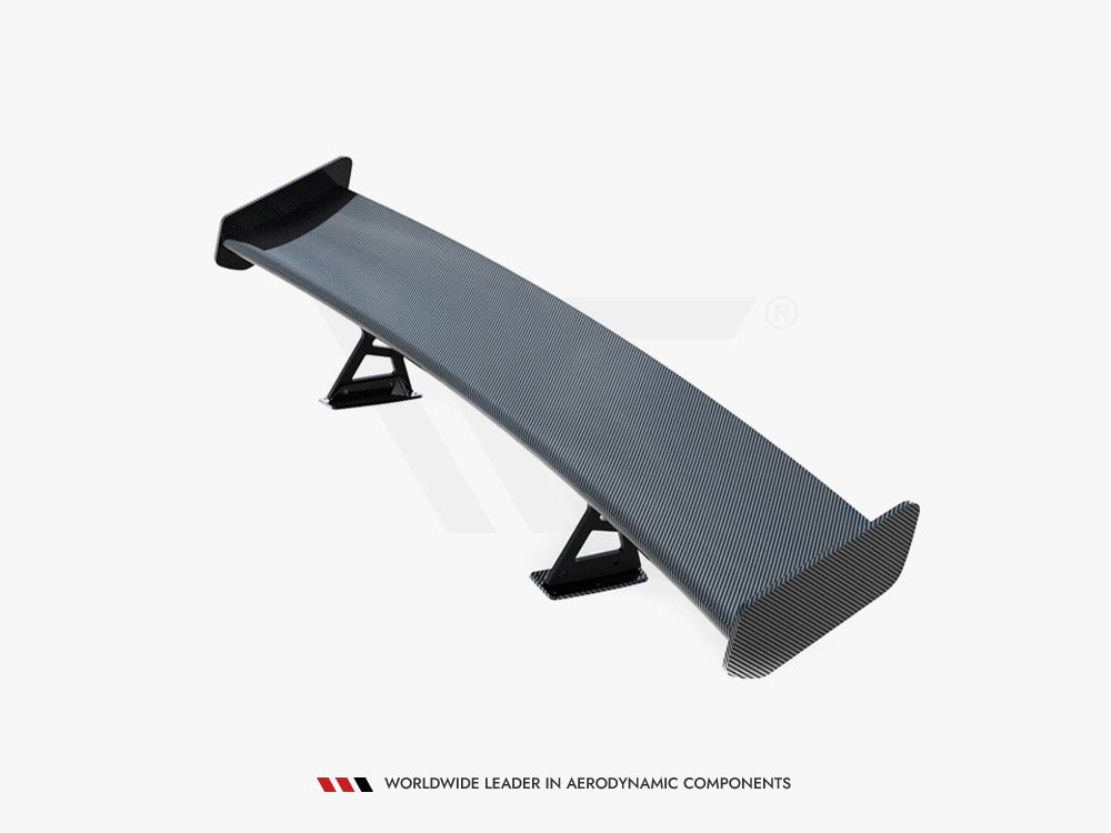 Carbon Spoiler With Internal Brackets Uprights compatible with Mercedes-Benz CLA Coupe C118 / C118 Facelift