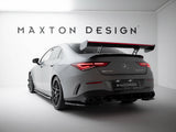 Carbon Spoiler With Internal Brackets Uprights + LED compatible with Mercedes-Benz CLA Coupe C118 / C118 Facelift