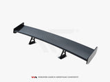 Carbon Spoiler With Internal Brackets Uprights + LED compatible with Mercedes-Benz CLA Coupe C118 / C118 Facelift