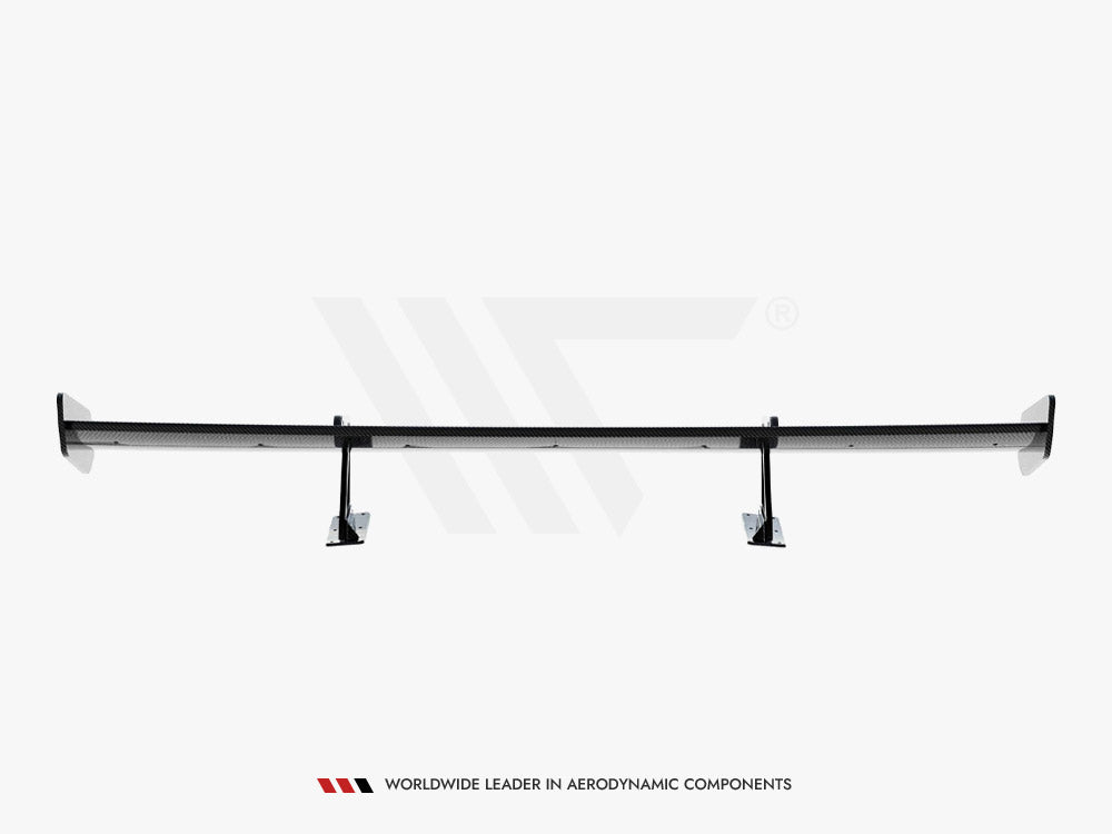 Carbon Spoiler With Upper Swan Mounting compatible with Mercedes-Benz CLA Coupe C118 / C118 Facelift