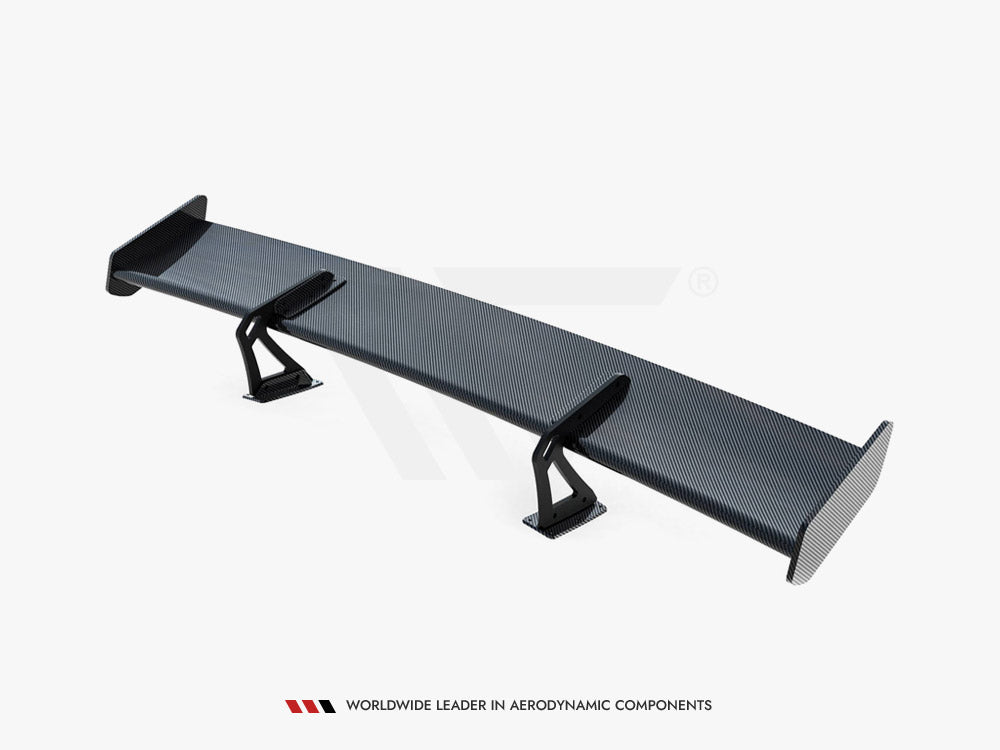 Carbon Spoiler With Upper Swan Mounting compatible with Mercedes-Benz CLA Coupe C118 / C118 Facelift