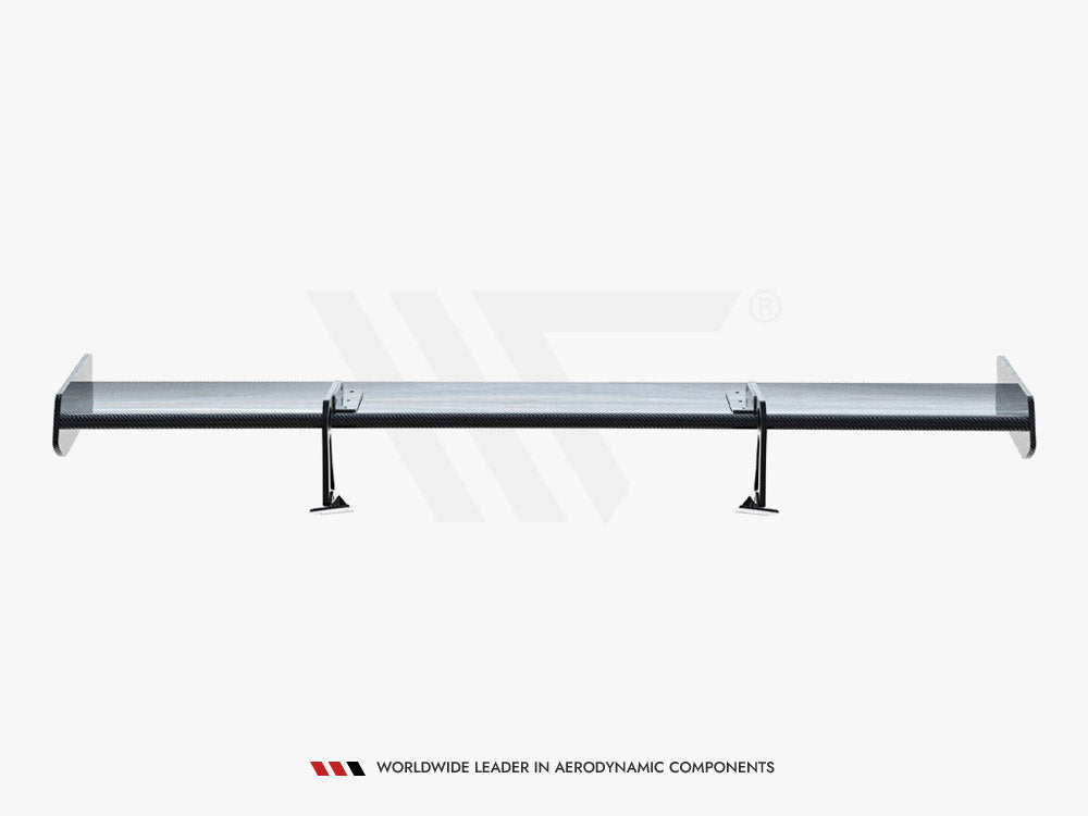 Carbon Spoiler With Upper Swan Mounting compatible with Mercedes-Benz CLA Coupe C118 / C118 Facelift