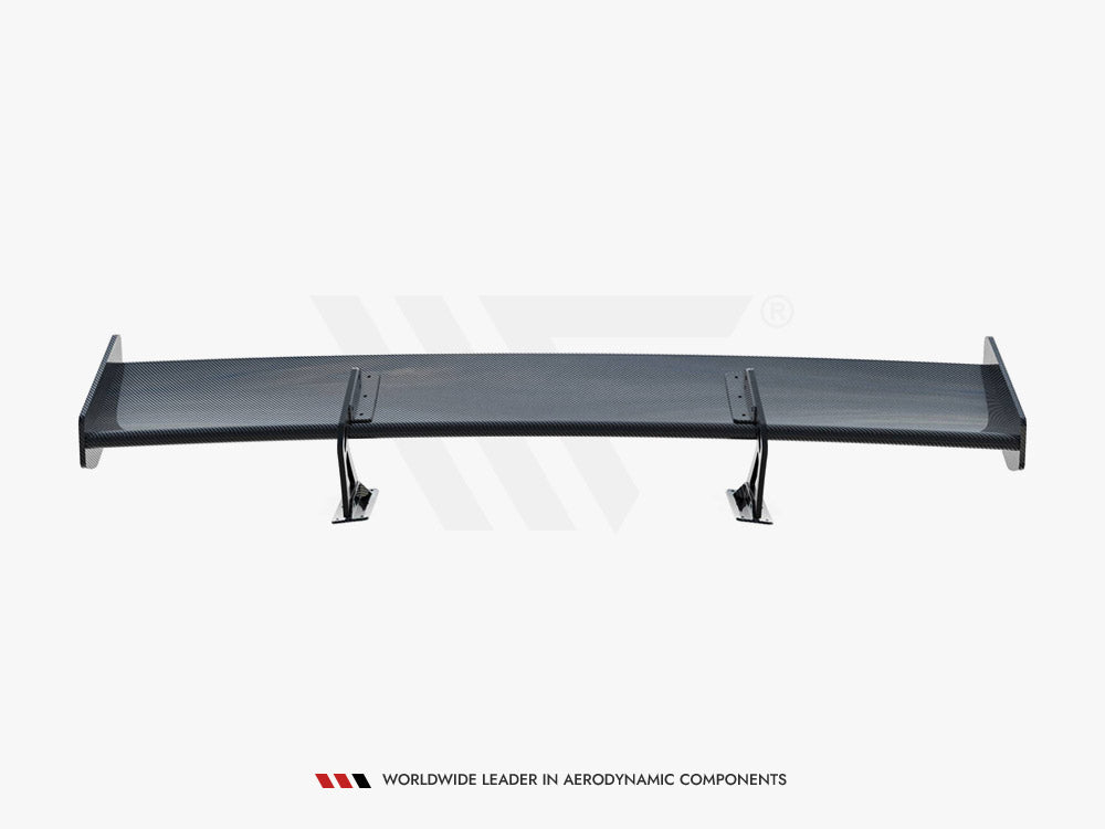 Carbon Spoiler With Upper Swan Mounting compatible with Mercedes-Benz CLA Coupe C118 / C118 Facelift