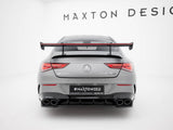 Carbon Spoiler With Upper Swan Mounting + LED compatible with Mercedes-Benz CLA Coupe C118 / C118 Facelift