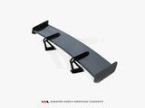 Carbon Spoiler With Upper Swan Mounting + LED compatible with Mercedes-Benz CLA Coupe C118 / C118 Facelift