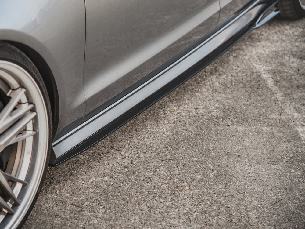 Side Skirts Diffusers compatible with Audi A6 / A6 C7 S Line / S6 C7 FL