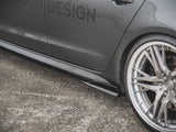 Side Skirts Diffusers compatible with Audi A6 / A6 C7 S Line / S6 C7 FL