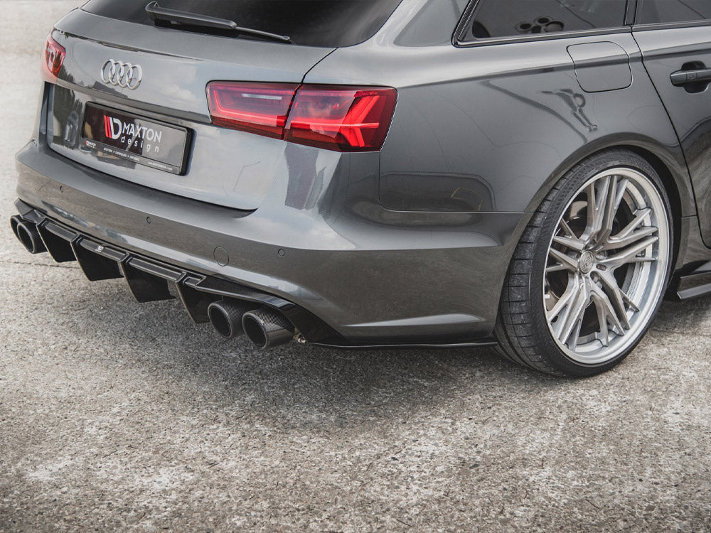Rear Side Splitters compatible with Audi A6 / A6 C7 S Line / S6 C7 FL