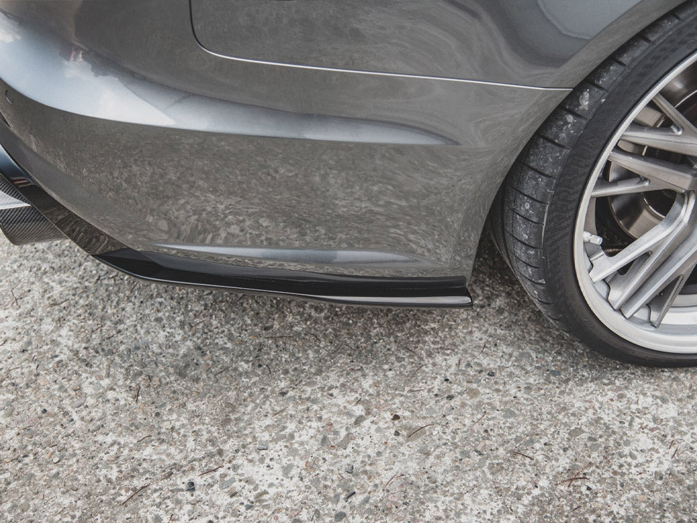 Rear Side Splitters compatible with Audi A6 / A6 C7 S Line / S6 C7 FL