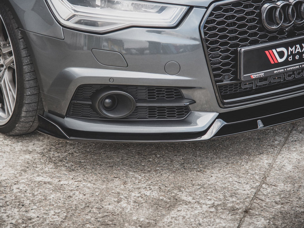 Front Splitter compatible with Audi A6 / A6 C7 S Line / S6 C7 Facelift