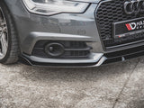 Front Splitter compatible with Audi A6 / A6 C7 S Line / S6 C7 Facelift