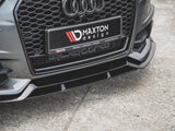 Front Splitter compatible with Audi A6 / A6 C7 S Line / S6 C7 Facelift
