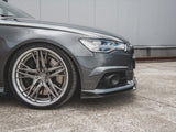 Front Splitter compatible with Audi A6 / A6 C7 S Line / S6 C7 Facelift