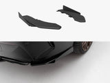 Street Pro Rear Side Splitters + Flaps compatible with BMW M440i G22 / G23