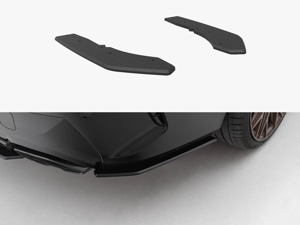 Street Pro Rear Side Splitters compatible with BMW M440i G22 / G23