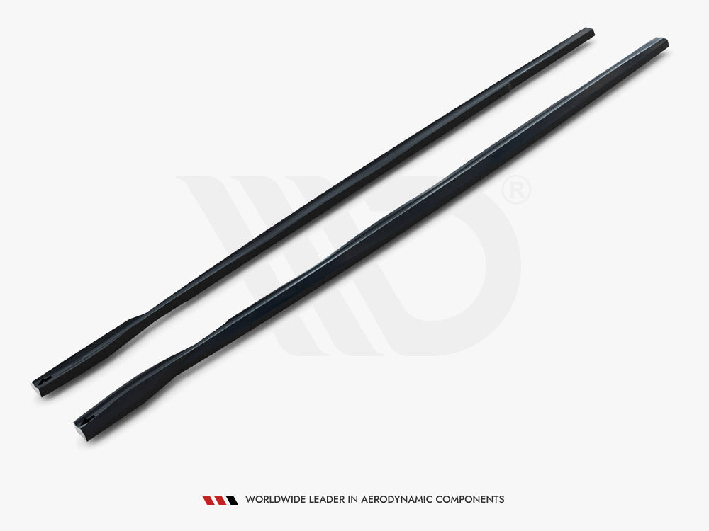 Side Skirts Diffusers compatible with BMW 1 M Coupe E82