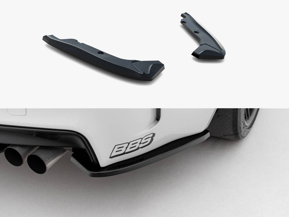Rear Side Splitters compatible with BMW 1 M Coupe E82