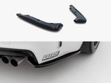Rear Side Splitters compatible with BMW 1 M Coupe E82