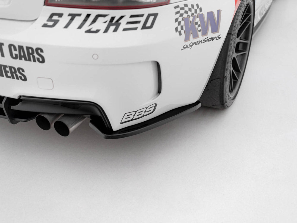 Rear Side Splitters compatible with BMW 1 M Coupe E82