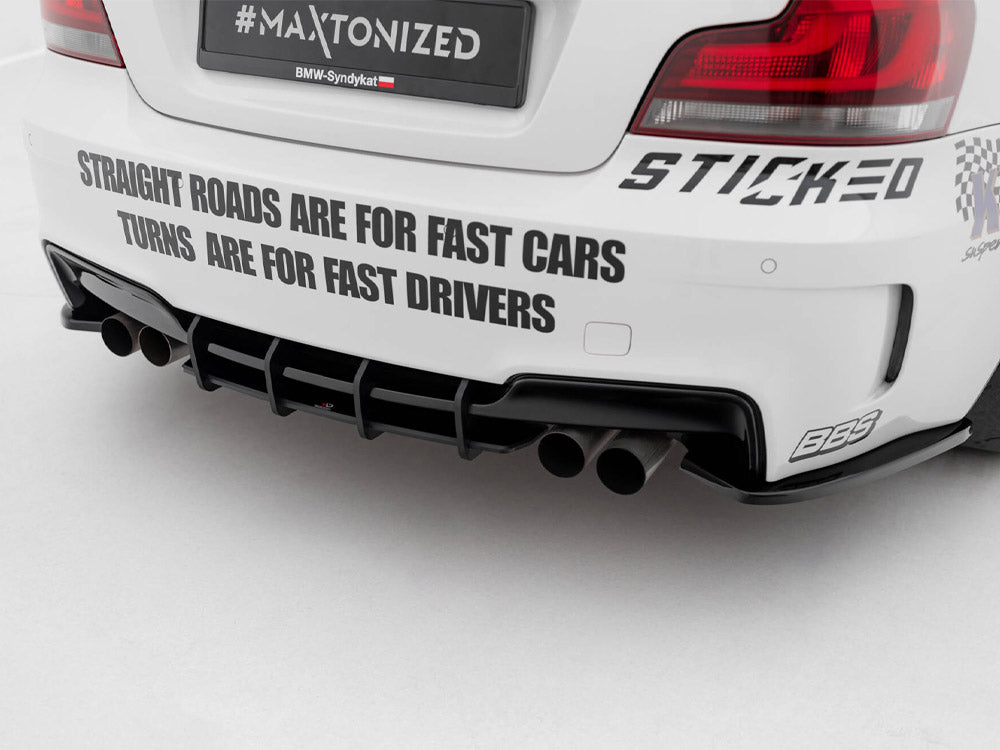 Street PRO Rear Diffuser compatible with BMW 1 M Coupe E82