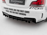Street PRO Rear Diffuser compatible with BMW 1 M Coupe E82