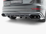Rear Splitter (Vertical Bars) V.2 compatible with Audi SQ8 / Q8 S Line Mk1 Facelift